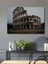 Colosseum Roma Yağlı Boya Görünümlü Dekoratif Ahşap Ev/işyeri/ofis Kare Tablo 1