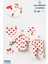 Heart Big Pattern 5’li Yenidoğan Hastane Çıkış Kız Bebek Giyim 3