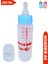 Mavi Silikon Uçlu 250 ml Plastik Biberon, Sağlıklı ve Güvenli Kullanım 1