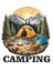 2 Adet 33X33 cm Camping Karavan Sticker V2 Tekne Jeep Araç Sticker 1