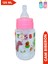Sevimli Desenli, Pembe Renkli, 125 ml Cam Biberon 4