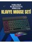 Şık ve Sessiz Tasarımlı Işıklı Klavye Mouse Seti - Şarjlı, Wireless 1