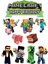 Yenilebilir Şekerli Kağıt Baskısı Cupcake ve Pasta Resim Baskı Minecraft Temalı 10 1