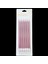 Pembe Metalik Ince Uzun Pasta Mum 14 cm * 6 Adet 1