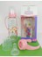 Pembe Kulplu Cam Biberon 250ML, Sağlıklı ve Şık Tasarım 1