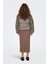 15292945 Onlwanja Fur Puffer Walnut Kadın Mont 5