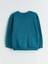 Kids Bej Bisiklet Yaka Baskılı %100 Pamuk Erkek Çocuk Sweatshirt 2'li 6