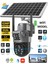 Ultimate V380PRO 735W Solar Güneş Enerjili Gece Görüş Insan Takibi 10MP Dual Lens Wifi Kamera 1