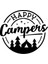 Happy Campers Duvar Dekor Sticker 40 x 40 cm 1