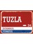 Istanbul Tuzla Retro Sokak Yön Tabelası Vintage Pvc Dekota Uv Poster Yapışkanlı 35X25 1