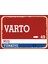 Muş Varto Retro Sokak Yön Tabelası Vintage Pvc Dekota Uv Poster Yapışkanlı 35X25 1
