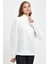 Süperlife Kadın Rahat Kalıp Softech Polar Yarım Fermuarlı Sweatshırt SPR24PWK20 2
