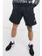 Sportswear Club Fleece Erkek Siyah Kargo Cepli Şort 1