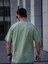 Basic Su Yeşili Oversize T-Shirt 2