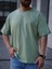 Basic Su Yeşili Oversize T-Shirt 4