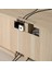 Bestå Tv Sehpası Ağartılmış Meşe Görünümlü 120X42X39 cm Lappviken Çıt Çıt Raylı 8