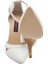 Beyaz Hakiki Deri Kadın Stiletto - K24I1AY67289-A26 8