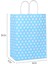 18*24*8 Mavi Puantiyeli Saplı Kağıt Çanta 24 Adet 3