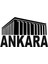 Anıtkabir Ankara Oto Özel Yeni Sticker Siyah 14*9 cm 1