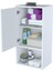 50 X85X 32.5 Çok Amaçlı Dolap Asma Banyo Dolabı Makina Üstü Çok Amaçlı Dolap Banyo Dolabı 7