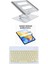 Lenovo Tab M10 Plus 3rd Gen TB125FU Uyumlu Stand Ekran Koruyucu Klavye Mouse Set 1