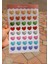 Renkli Kalpler Sticker Set 12