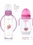 Ikili Pembe Kulplu Biberon Seti, 240 ml ve 250 Ml, Geniş Ağız, Pratik ve Şık Kullanım 1