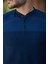 Erkek Hakim Yakalı Kısa Kollu Pamuklu T-Shirt 3