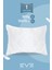 Antialerjik Vakumlu Fermuarlı Yıkanabilir Diamon Plus Kapitone Yastık 50x70 Cm 800 gr 6