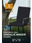 Bahçe - Salon - Balkon Arkalıklı Fermuarlı Bağlanabilir Yıkanabilir Sandalye Minderi 2 Adet 6