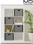 Kalın Keçe Organizer Dolap Içi Düzenleyici 30 x 30 x 30 cm 2