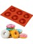 6 Gözlü Silikon Donut & Kek Kalıbı 1 Adet 2