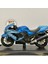 Kawasaki Ninja ZX-14R 1:18 Diecast Metal Model Motosiklet – Maisto Mavi 6