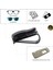 Mercedes Cls C219 2004-2005-2006-2007-2008-2009-2010 Oto Araç Içi Gözlük Tutucu Mandal Klips,araba Güneş Gözlüğü,kartvizit Tutacağı,universal Uyumlu 3
