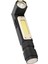 USB Şarjlı Katlanabilir Metal LED El Feneri - 5W + Cob, 800 Lümen, 360° Mıknatıslı Taban, 90° Döner Başlık, Kırmızı Flaşör, Kalem Klipsli - Kamp, Tamir, Acil Durum Için 1
