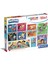 20272 Supercolor 10'u 1 Arada Dc Çizgi Roman Çocuk Yapbozu 10'u 1 Arada (3 x 18, 4 x 30, 2 x 48 ve 1 x 60 Parça) - Yapboz 4 Yaşından Büyük Çocuklar Için, Italya'da Üretilmiştir, Çok Renkli, M 1