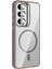 Samsung Galaxy S24 Fe Remim Lensli Magsafe Standlı Kapak - Titan Gri 3