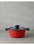 Home Prime Red Love Alüminyum Döküm Derin Tencere 24 cm Kırmızı 1