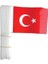 1 adet Vatan Sopalı Kağıt Türk Bayrağı Küçük Boy VT801 (Saplı Bayrak) 1