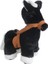Uyku Arkadaşı Peluş Eşek Siyah 45 cm 1