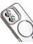 Apple iPhone 17 Remim Lensli Magsafe Standlı Kapak - Titan Gri 4