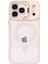 Apple iPhone 17 Pro Max Remim Lensli Magsafe Standlı Kapak - Pembe 2