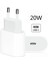 iPhone Uyumlu 20W Usb-C Adaptör ve Type-C Lightning Hızlı Şarj Seti Başlık ve Phone Kablosu 2
