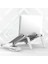 Stand Laptop Standı Tablet Standı Bilgisayar Standı MacBook Notebook iPad Yükseltici Katlanabilir Ayarlanabilir Hafif Beyaz 3