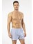 Poplin Erkek Boxer 1113/DÜZ Mavi 4