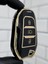 Peugeot 208 308 408 508 2008 3008 5008 Far Göstergeli Smart Nano Anahtar Kılıfı Siyah Gold 1