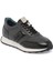 Siyah Hakiki Deri Erkek Sneaker - E24I1AY56818-A23 5