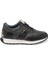 Siyah Hakiki Deri Erkek Sneaker - E24I1AY56818-A23 7