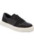 Siyah Hakiki Deri Erkek Sneaker - E24I1AY56814-A64 5