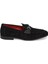 Siyah Hakiki Süet Deri Erkek Loafer - E24I1AY56787-A01 7